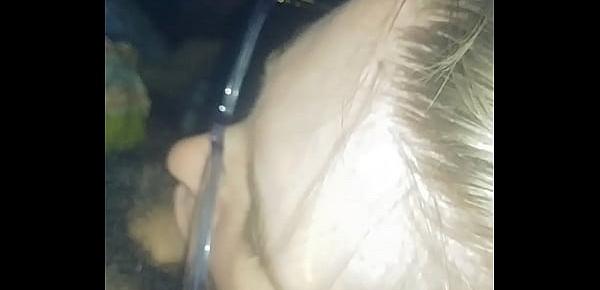 Wife sucking cock